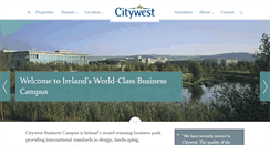 Desktop Screenshot of citywest.ie