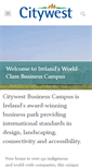Mobile Screenshot of citywest.ie